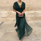 Luana - Elegant Dress with V-neck