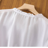 Cassiana - Cotton and Linen Blouse