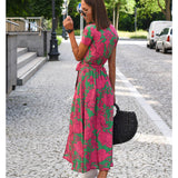 Amélia - Floral Midi Dress