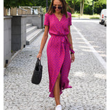 Amélia - Floral Midi Dress