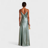 Lúcia - Long Satin Dress