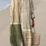 Imelda - Elegant Geometric Dress