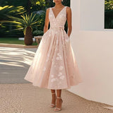 Catarina - Elegant Midi Dress
