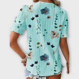Emily - Stylish Blouse with V-Neck