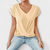 Elsbeth™ | Top with V-Neck and Draping