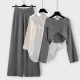 Tanja - Cozy 3-Piece Long Sleeve Set