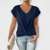 Elsbeth™ | Top with V-Neck and Draping