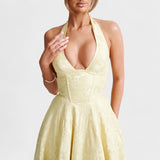 Halina - Midi Dress with Corset