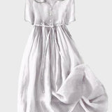 Classic Dress with Buttons