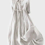 Dress with Elegant Collar