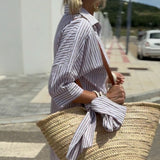 Veronica - Classic Striped Shirt
