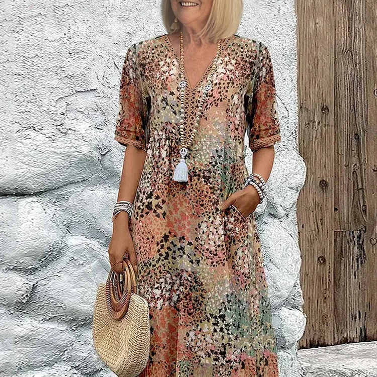 Lia - Women's Midi Dress