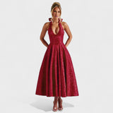 Efi - Textured Midi Dress