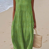 Franca - Sleeveless Cotton Dress