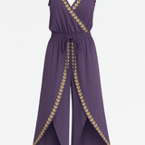 Lorena - Dress with Golden Details