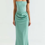 Esmeralda - Long dress with corset