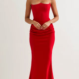 Esmeralda - Long dress with corset