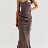 Esmeralda - Long dress with corset