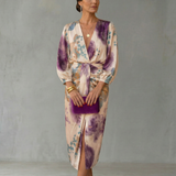 Valeria - Elegant Dress with V-Neck