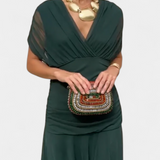 Luana - Elegant Dress with V-neck