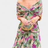 Luana - Elegant Dress with V-neck
