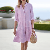 Ana - Striped Summer Dress