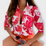 Romina - Classic Collar Blouse