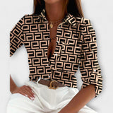 Romina - Classic Collar Blouse