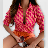 Romina - Classic Collar Blouse